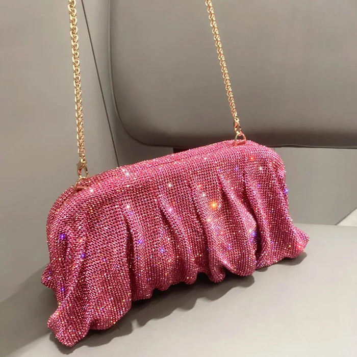 Metallic Clutch Bag – Shiny Casual for Women SF