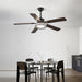 Smart Ceiling Fan with Light – Remote-Controlled Retractable Blades & Dimmable LED - Samanta Factory