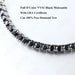 EWYA D Color Moissanite Tennis Bracelet 925 Silver 18K Gold - Samanta Factory