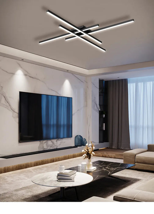 Ceiling Light – Modern Nordic Iron & Acrylic Design with LED Illumination - Samanta Factory