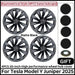 4PCS 20 Inch Wheel Cap For Tesla Model Y Juniper 2025 Automobile Performance Replacement Wheel Hubcap Full Rim Cover Accessories - Samanta Factory