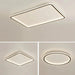 Modern Ultra-Thin LED Ceiling Light – Remote Control, Dimmable, Energy-Saving Lighting Fixture - Samanta Factory