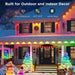 Outdoor LED String Lights – Multi-Color App & Remote Control - Samanta Factory