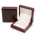 Double Layer Heart Necklace – Romantic Gift with Wooden Box SF