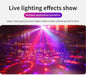 Portable RGB Stage Light with 7 Modes, Remote Control & Music-Sync Effects - Samanta Factory