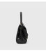 Microfiber Leather Shoulder Bag – Large Square with Lock SF