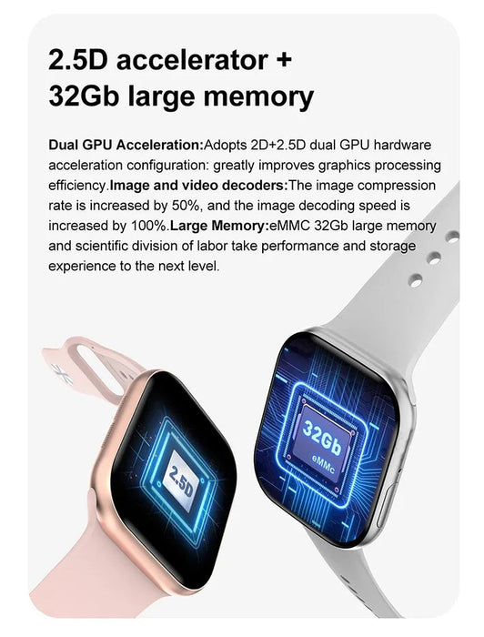 GPS Smart Watch with Health Tracking – AMOLED Display with Bluetooth Calling SF