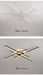 LED Ceiling Light – Modern 4-Bulb Aluminum Fixture for Living Spaces - Samanta Factory