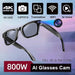 AI Smart Glasses with HD Camera & Translation – Color-Changing Bluetooth Calling Sunglasses SF