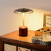 French Retro Floor Lamp – Luxury LED Table & Bedside Lighting with Clear Glass Shade - Samanta Factory