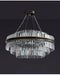 Modern Luxury LED Crystal Chandelier – Dimmable Remote-Controlled Ceiling Light - Samanta Factory
