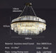 Modern Luxury LED Crystal Chandelier – Dimmable Remote-Controlled Ceiling Light - Samanta Factory