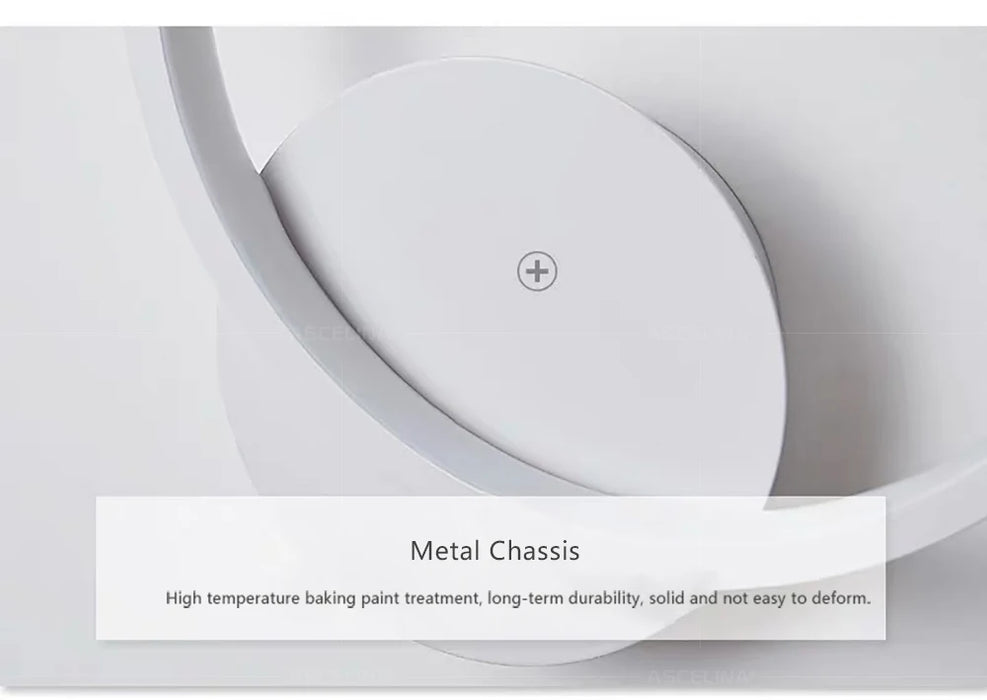 LED Wall Light – 3-Color Dimmable Lighting with Modern Minimalist Design - Samanta Factory