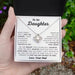 Heart Knot Pendant Necklace – Sparkling Zircon Gift for Daughters SF