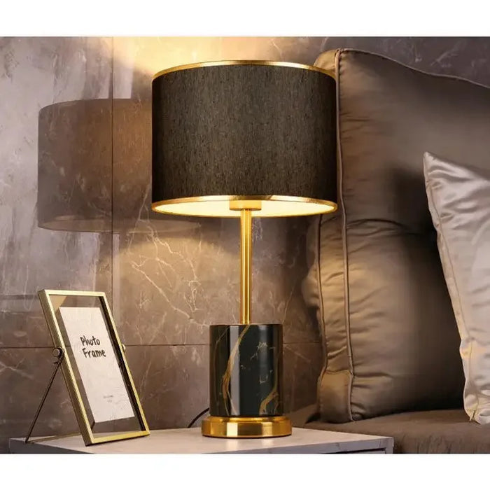 Contemporary LED Floor Lamp – Touch Control with Plated Metal Design - Samanta Factory