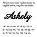 Custom Name Bracelet – Elegant Letter Charm Bracelet SF