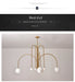 Modern LED Chandelier – Frosted Glass Pendant Light for Elegant Interiors - Samanta Factory
