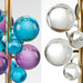 Art Deco Mushroom Lamp – Colourful Glass Globe Design for Table & Floor Lighting - Samanta Factory