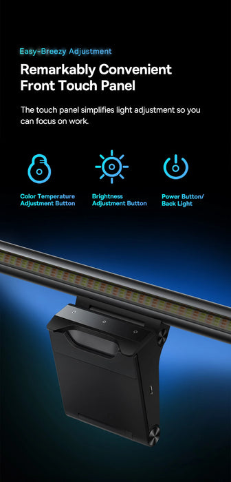 Baseus Screen Light Desk Lamp Computer Light Screen Hanging Light New Table Lamp LCD Monitor Laptop Light USB Study Read Lamp - Samanta Factory