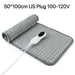 Electric Heating Pad – Adjustable 10-Level Temperature & 3-Timer Settings for Full-Body Relief - Samanta Factory