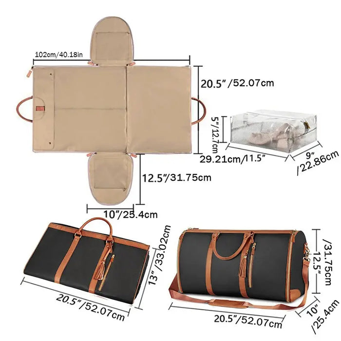 Foldable Travel Bag – Large Capacity for Women SF