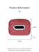 PU Leather Car Tissue Holder – Seat Back & Door Storage - Samanta Factory