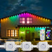 Eaves LED String Lights – Waterproof Multi-Colour Outdoor Lighting - Samanta Factory