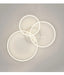 LED Ceiling Light – Art Deco Aluminum Design with Dimmable LED Bulbs - Samanta Factory