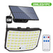 Solar Security Light – 3-Head Motion Sensor with Super Bright 348 LEDs - Samanta Factory