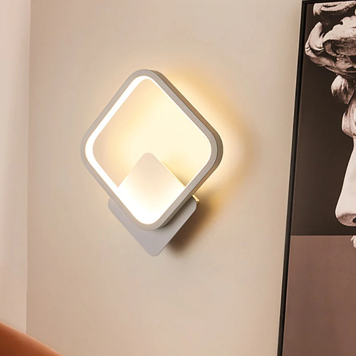 LED Wall Light – 3-Color Dimmable Lighting with Modern Minimalist Design - Samanta Factory