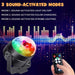 Portable RGB Stage Light with 7 Modes, Remote Control & Music-Sync Effects - Samanta Factory