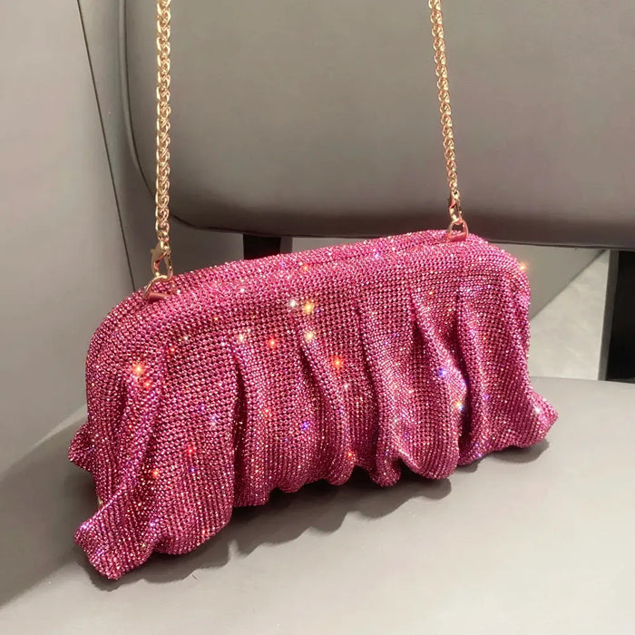 Metallic Clutch Bag – Shiny Casual for Women SF