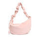 PU Leather Shoulder Bag – Versatile Solid-Color Satchel SF