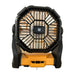 Camping Battery Fan – 10000mAh Rechargeable with LED Light & 4-Speed Wind Control - Samanta Factory