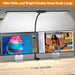 Double-Head LED Desk Lamp – Wide, Adjustable Lighting with 10 Brightness Levels - Samanta Factory
