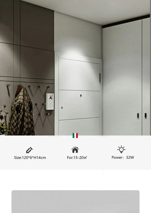 LED Ceiling Light – Simple Line Design for Modern Kitchens, Bedrooms, and Dining Areas - Samanta Factory