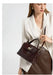 Women’s  Leather Shoulder Bag – Compact Casual Satchel SF