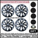 4PCS 20 Inch Wheel Cap For Tesla Model Y Juniper 2025 Automobile Performance Replacement Wheel Hubcap Full Rim Cover Accessories - Samanta Factory