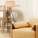 Wooden Tripod Floor Lamp – Mid-Century Modern Design with Foot Switch Control - Samanta Factory