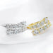 Moissanite Bridal Ring – D-Color VVS1 Round Cut in 925 Sterling Silver SF