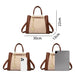 Designer Inspired PU Leather Shoulder Bag – Luxury Casual Tote for Women - Samanta Factory