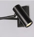 Modern Wall Lamp with Dimmable Switch – Rocker Arm Retractable LED Reading Light - Samanta Factory