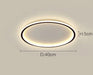 Modern Ultra-Thin LED Ceiling Light – Remote Control, Dimmable, Energy-Saving Lighting Fixture - Samanta Factory