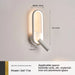 Nordic Style Rotatable Wall Lamp – 350° Adjustable Spot Light for Bedroom & Living Room Décor - Samanta Factory