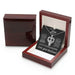 Double Layer Heart Necklace – Romantic Gift with Wooden Box SF