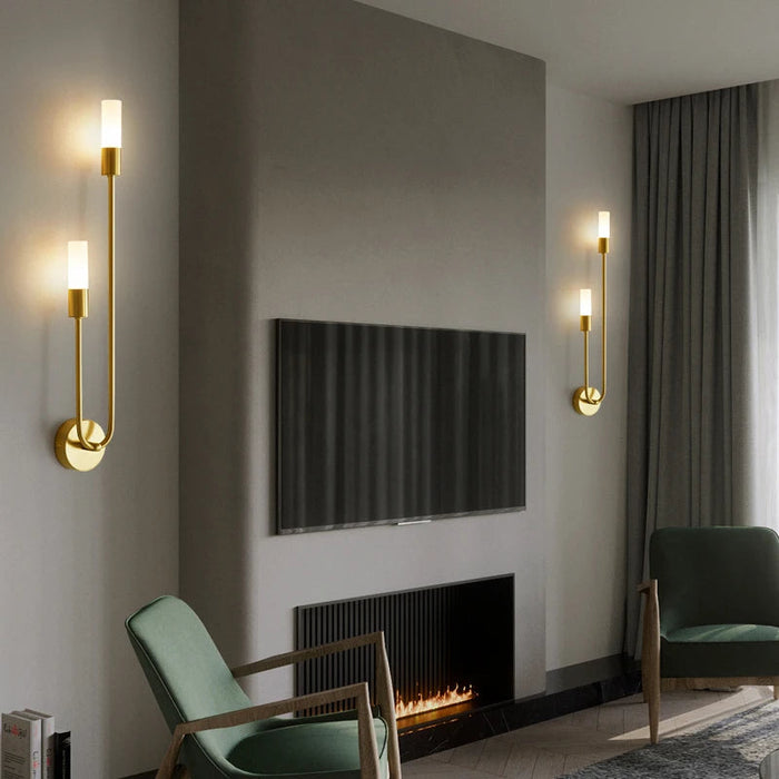 LED Wall Light – Modern Indoor Wall Sconce with 3-Colour Temperature for Bedroom & Hallway SF