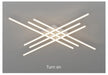 Modern LED Ceiling Light – Adjustable Dimmable Fixture for Kitchen, Bedroom, and Living Spaces - Samanta Factory
