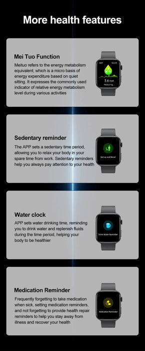 Women’s Smart Watch – AMOLED Health Tracking SF