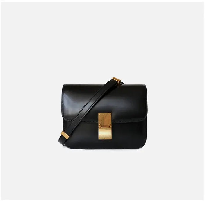 Cow Leather Flap Bag – Soft Shoulder for Women SF