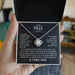 Heart Knot Pendant Necklace – Sparkling Zircon Gift for Daughters SF